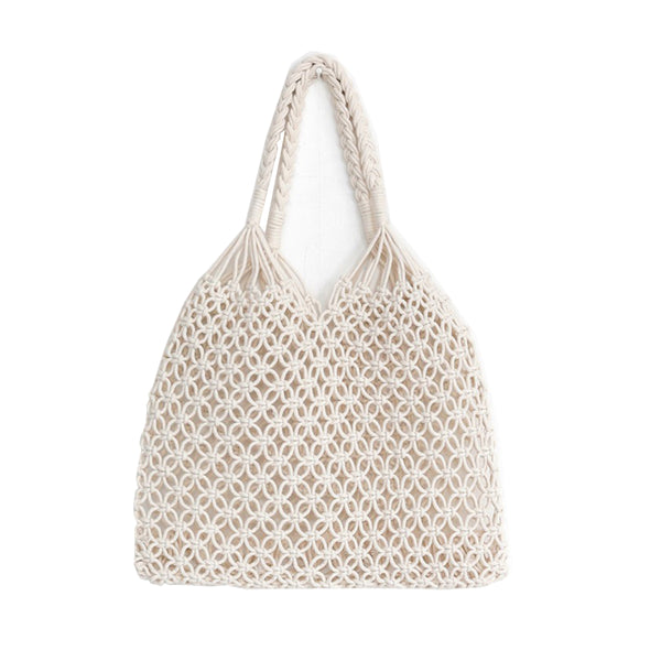 Macrame Beach Bag